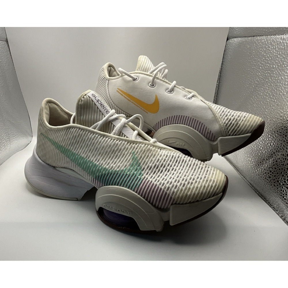 Nike Mesh Breathable Women's Athletic‎ Sneaker White Green Glow CU5925-135